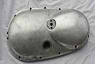 BEFORE PHOTO OF TRIUMPH MOTORCYCLE COVER PIECE