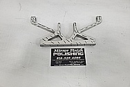 Harley Davidson Aluminum Motorcycle Lower Forks and Piece Project BEFORE Chrome-Like Metal Polishing and Buffing Services / Restoration Services - Aluminum Polishing - Motorcycle Polishing