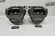 Harley Davidson Engine Parts BEFORE Chrome-Like Metal PREP FOR PAINT SERVICE - Aluminum Polishing - Motorcycle Parts Polishing
