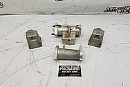 S&S Aluminum Carburetor Setup BEFORE Chrome-Like Metal Polishing - Aluminum Polishing - Motorcycle Parts Polishing