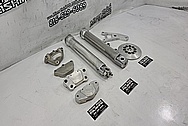 Aluminum Motorcycle Parts BEFORE Chrome-Like Metal Polishing and Buffing Services / Restoration Services - Aluminum Polishing - Motorcycle Polishing