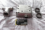 Aluminum Motorcycle Engine Parts BEFORE Chrome-Like Metal Polishing and Buffing Services / Restoration Services 