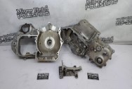 Harley Davidson Motorcycle Engine Cases BEFORE Chrome-Like Metal Polishing and Buffing Services / Restoration Services - Aluminum Polishing - Motorcycle Polishing