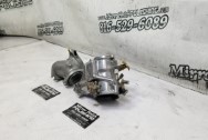 Harley Davidson S&S Intake and Carburetor BEFORE Chrome-Like Metal Polishing and Buffing Services / Restoration Services - Aluminum Polishing - Motorcycle Polishing