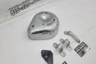 Vintage Harley Davidson Panhead Motorcycle Project BEFORE Chrome-Like Metal Polishing | Motorcycle Polishing | Aluminum Polishing Services