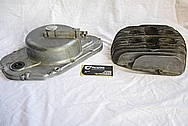 Aluminum Motorcycle Parts BEFORE Chrome-Like Metal Polishing and Buffing Services