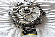 1942 Harley Davidson WLA Aluminum Engine Piece BEFORE Chrome-Like Metal Polishing and Buffing Services / Restoration Services