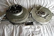 Harley Davidson Aluminum Motorcycle Parts BEFORE Chrome-Like Metal Polishing and Buffing Services / Restoration Services 