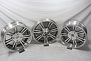 2013 Harley Davidson Tri-Glide Trike Aluminum Wheels BEFORE Chrome-Like Metal Polishing and Buffing Services / Restoration Services