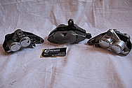 2005 1700cc Yamaha Roadstar Aluminum Brake Calipers BEFORE Chrome-Like Metal Polishing and Buffing Services