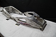 Aluminum Motorcycle Frames BEFORE Chrome-Like Metal Polishing and Buffing Services / Restoration Services