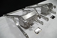 Aluminum Motorcycle Swing Arms BEFORE Chrome-Like Metal Polishing and Buffing Services / Restoration Services