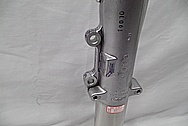 Aluminum Motorcycle Front Forks BEFORE Chrome-Like Metal Polishing and Buffing Services / Restoration Services