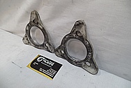 Aluminum Motorcycle Bracket Pieces BEFORE Chrome-Like Metal Polishing and Buffing Services / Restoration Services