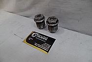 Motorcycle Aluminum Drain Plugs BEFORE Chrome-Like Metal Polishing and Buffing Services / Restoration Services