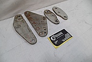 Aluminum Motorcycle Bracket Pieces BEFORE Chrome-Like Metal Polishing and Buffing Services / Restoration Services