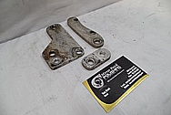 Aluminum Motorcycle Bracket Pieces BEFORE Chrome-Like Metal Polishing and Buffing Services / Restoration Services