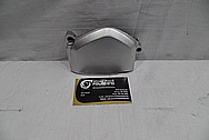 Aluminum Motorcycle Engine Cover BEFORE Chrome-Like Metal Polishing and Buffing Services / Restoration Services