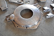 Aluminum Motorcycle Peices BEFORE Chrome-Like Metal Polishing and Buffing Services / Restoration Services