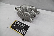 Aluminum Motorcycle Brake Caliper BEFORE Chrome-Like Metal Polishing and Buffing Services / Restoration Services