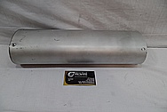 Steel FMF Exhaust for Motorcycle BEFORE Chrome-Like Metal Polishing and Buffing Services / Restoration Services