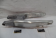 2016 Honda CRF 250R Aluminum Swing Arm BEFORE Chrome-Like Metal Polishing and Buffing Services / Restoration Services