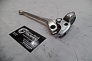 Aluminum Motorcycle Bracket BEFORE Chrome-Like Metal Polishing and Buffing Services / Restoration Services