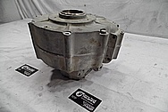 1967 Harley Davidson Aluminum Engine Case BEFORE Chrome-Like Metal Polishing and Buffing Services / Restoration Services