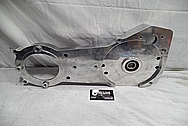 Custom Chopper Aluminum Engine Cover BEFORE Chrome-Like Metal Polishing and Buffing Services / Restoration Services