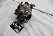 Custom Chopper Aluminum S&S Super Carburetor BEFORE Chrome-Like Metal Polishing and Buffing Services / Restoration Services