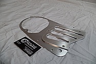 Yamaha Banshee Aluminum Cover Plate BEFORE Chrome-Like Metal Polishing and Buffing Services / Restoration Services