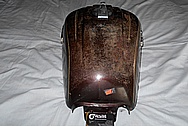 Honda Motorcycle Aluminum Gas Tank BEFORE Chrome-Like Metal Polishing and Buffing Services / Restoration Services