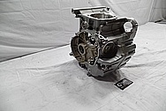 2008 Ducatti 1100 Monster Aluminum Engine Case BEFORE Chrome-Like Metal Polishing and Buffing Services / Restoration Services
