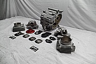 2008 Ducatti 1100 Monster Aluminum Engine Parts BEFORE Chrome-Like Metal Polishing and Buffing Services / Restoration Services