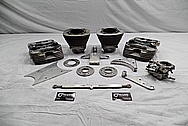 Harley Davidson Aluminum Parts Project BEFORE Chrome-Like Metal Polishing / Restoration 