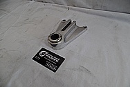 Harley Davidson Aluminum Motorcycle Piece BEFORE Chrome-Like Metal Polishing and Buffing Services - Aluminum Polishing