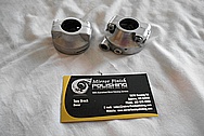 Aluminum Motorcycle Parts BEFORE Chrome-Like Metal Polishing - Aluminum Polishing Services