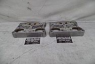 Aluminum Motorcycle Engine Rocker Box Cover Piece BEFORE Chrome-Like Metal Polishing - Aluminum Polishing Services