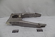 Aluminum Motorcycle Swingarm BEFORE Chrome-Like Metal Polishing - Aluminum Polishing Services