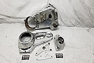 Aluminum Motorcycle Parts BEFORE Chrome-Like Metal Polishing and Buffing Services / Restoration Services - Aluminum Polishing