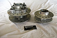 Aluminum Motorcycle Hub BEFORE Chrome-Like Metal Polishing and Buffing Services
