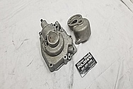 Aluminum Motorcycle Engine Cover Pieces BEFORE Chrome-Like Metal Polishing - Stainless Steel Polishing