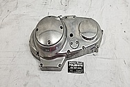 Harley Davidson Aluminum Motorcycle Parts BEFORE Chrome-Like Metal Polishing and Buffing Services - Aluminum Polishing Services