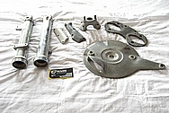 Aluminum Motorcycle Parts BEFORE Chrome-Like Metal Polishing and Buffing Services
