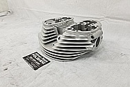 Motorcycle Aluminum Cylinder Heads BEFORE Chrome-Like Metal Polishing and Buffing Services / Restoration Services