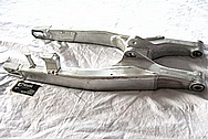 Motorcycle Sport Bike Aluminum Swingarm BEFORE Chrome-Like Metal Polishing and Buffing Services