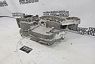 Harley Davidson Aluminum Engine Block BEFORE Chrome-Like Metal Polishing and Buffing Services / Restoration Services - Aluminum Polishing