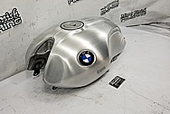 BMW Nine-T Motorcycle Aluminum Tank and Cover Piece BEFORE Chrome-Like Metal Polishing and Buffing Services / Restoration Services - Aluminum Polishing - Motorcycle Polishing