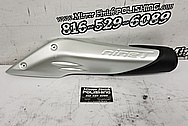 BMW Nine-T Motorcycle Aluminum Cover Piece BEFORE Chrome-Like Metal Polishing and Buffing Services / Restoration Services - Aluminum Polishing - Motorcycle Polishing