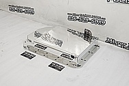 Moroso Aluminum Transmission Oil Pan AFTER Chrome-Like Metal Polishing and Buffing Services - Aluminum Polishing